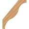 Ekena Millwork 3 1/2"W x 30"D x 36"H Funston Smooth Knee Brace, Western Red Cedar BRC04X30X36FST00SWR - alternate 2